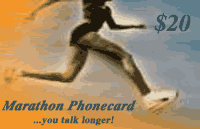 Marathon Phonecard $20