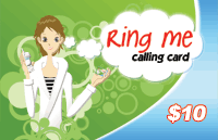 Ring Me Calling Card $10