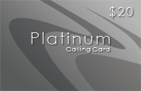Platinum Phonecard $20
